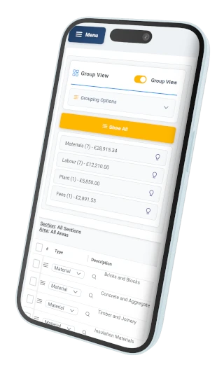 EasyEstimate Field Assistant mobile app